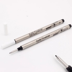 몽블랑 볼펜 파인라이너 B 굵은심 리필 호환 2개입