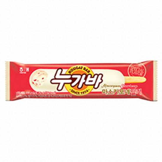 해태제과 누가바 마스카포네딸기 75ml (10개)