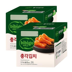 CJ제일제당 비비고 총각김치 2.4kg (2개)_이미지