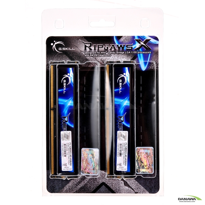 G.SKILL DDR3-1333 CL7 RIPJAWS XH 패키지 티뮤 (4GB(2Gx2))_이미지