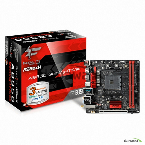 ASRock FATAL1TY AB350 Gaming ITX/ac 에즈윈_이미지