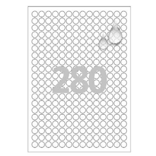 아이라벨 흰색 무광 방수 레이저 라벨지 A4 CL680MP