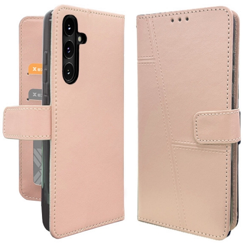 EXCCI 갤럭시S25 FE 베이직 패턴 다이어리 케이스