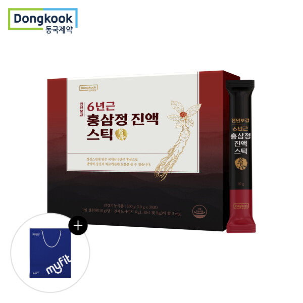 동국제약 천년보감 6년근 홍삼정 진액스틱 30포 (2개)_이미지