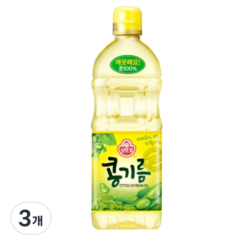  오뚜기 식용유 1.5L [3개]