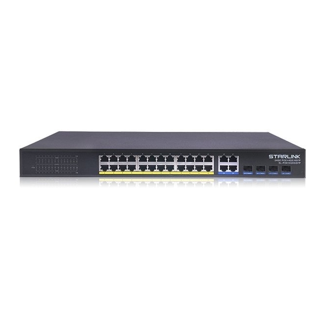 유비큐넷 STARLINK SL-POE3028GSFP 스위치허브