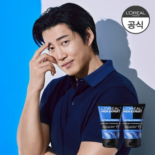 로레알파리 이드라파워 아쿠아 클렌징폼 100ml (2개)_이미지