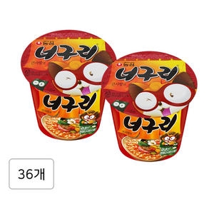 농심 너구리 큰사발 111g (36개)