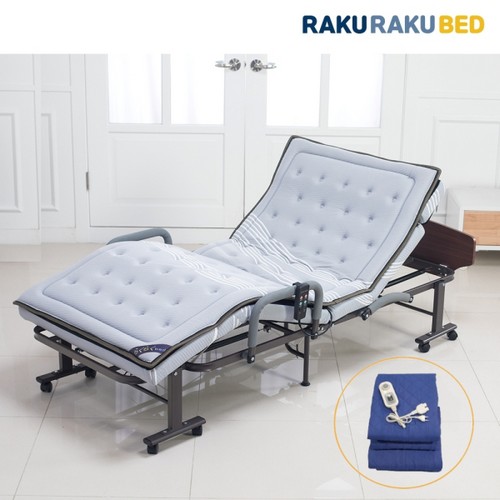 8탄G 프리미엄 전동 접이식침대 S+온열패드