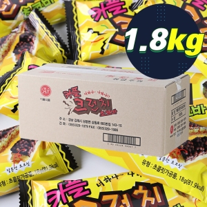 아름식품 아름식품 커플 크런치 초코바 18g 100개입 박스_이미지