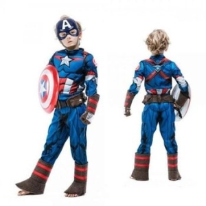 캡틴아메리카 코스튬 한중 코스튬 의상-WFGRL4Y