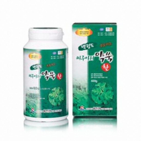 백령물산 백령도 싸주아리 약쑥 환 400g (1개)_이미지