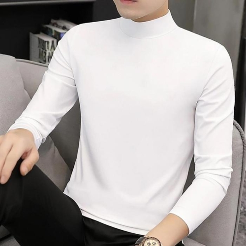 남성 HOTBBA / 반폴라티 긴팔 부드러운 이너티셔츠 GB 1005094