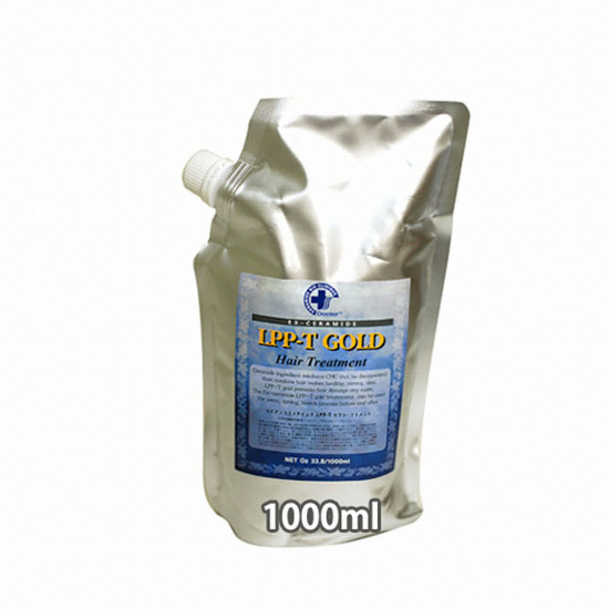 한국모발과학연구소 EX 세라마이드 LPP-T 골드 트리트먼트 1000ml (1개)_이미지