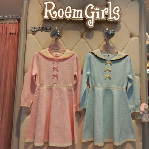 로엠걸즈 DP01 단정 스웨터 원피스 RGOK2611P_이미지