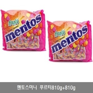 퍼페티반멜레 멘토스 과일맛 810g (2개)_이미지