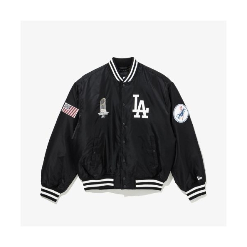  MLB NEW ERA LA 다저스 월드시리즈 챔피언 재킷 블랙 14742014