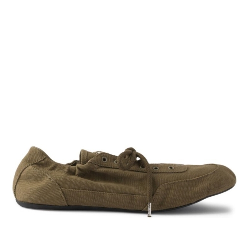 프라다 레이스업 캔버스 스니커즈 1E459O M8MF0161_이미지