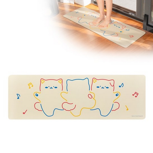 흡수하족 진돌이 대형 발매트