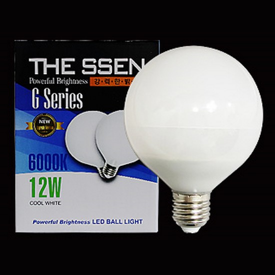 동성조명 더쎈 LED 볼전구 주광색 12W_이미지