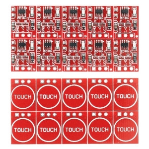 TTP223 12V 1 채널 터치 릴레이 모듈 정전 용량 방식 터치 키 스위치 센서 자동 잠금/잠금 없음 arduino용 ..