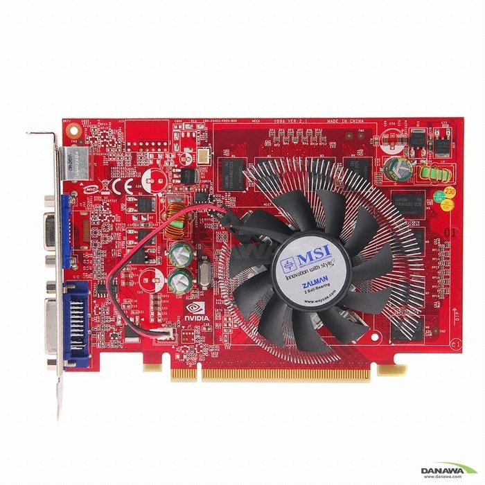 MSI 지포스 8500GT NX8500GT-TD256E Shader OC 256MB 웨이코스 잘만_이미지