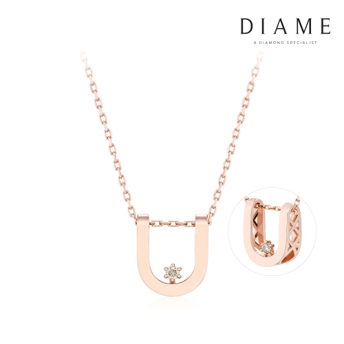 ���̾ƹ� ����U 18K��� ���׷ο� ���̾Ƹ�� ����� FGDN1345WLAB