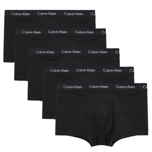 캘빈클라인 캘빈클라인언더웨어 코튼 스트레치 로우 라이즈 트렁크 5PK NB2734O-UB1 (5매)