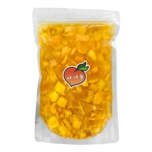 자여늘 수제 애플망고청 1kg 카페 에이드 대용량 납품_이미지