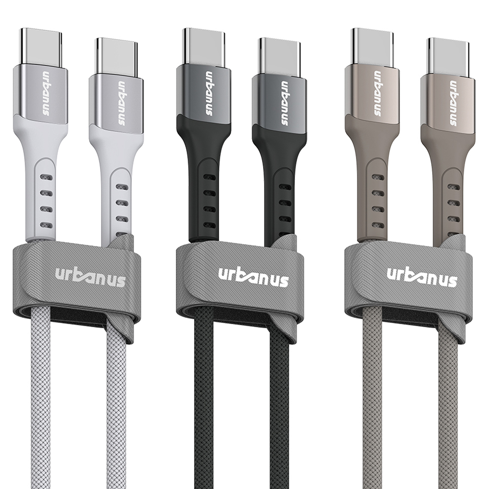 어반어스 PD PPS 60W C to C타입 케이블 혼합색상