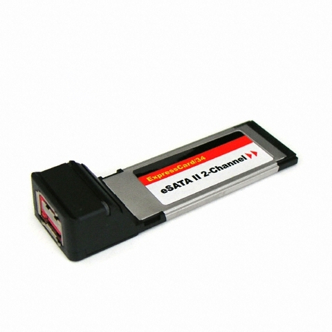 라이트컴 COMS 노트북 2Port PCI Express eSATA 카드 (D9092)