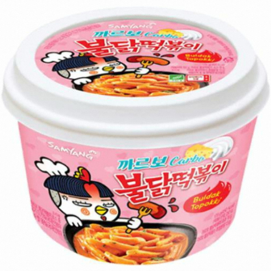 삼양식품 까르보 불닭떡볶이 179g이미지입니다. 누르면 해당 게시물로 새창이동합니다.