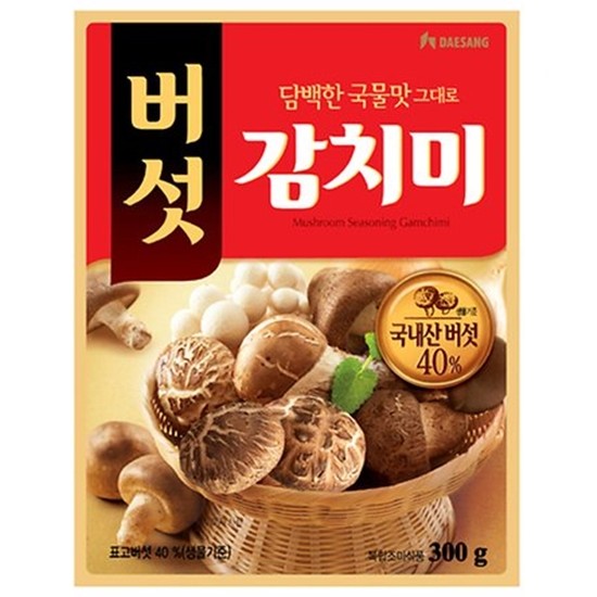 대상 버섯 감치미 300g (5개)_이미지