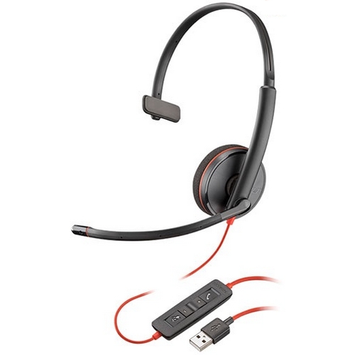 HP 폴리 Blackwire 3210 (USB, 해외구매)_이미지