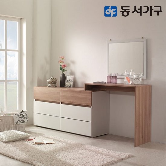 동서가구 클로네 3단 서랍장 화장대 2000_이미지