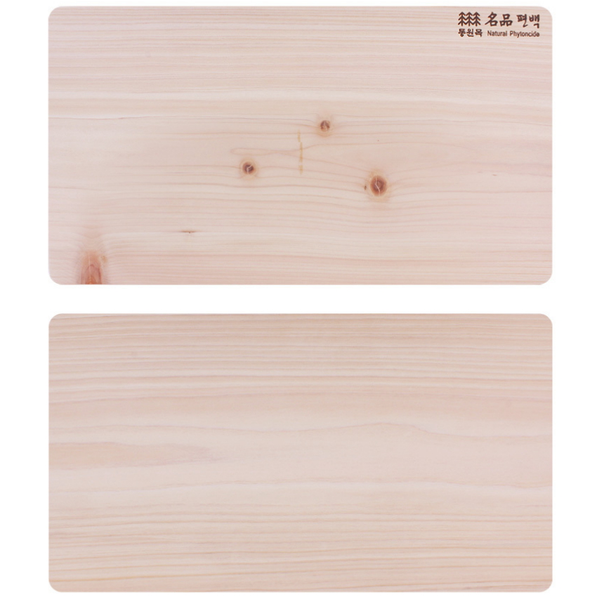 편백나무 통원목 도마