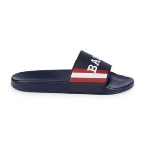 발리 5358494 Simon 6234035 Mens Ink Logo Rubber Sandals 117309588