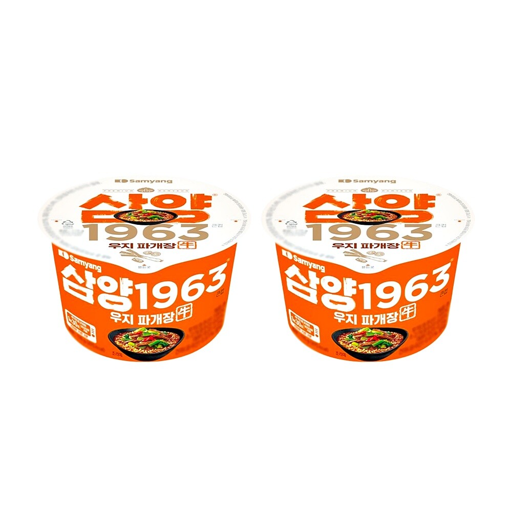 삼양식품 삼양 1963 큰컵 우지 파개장 115g (2개)