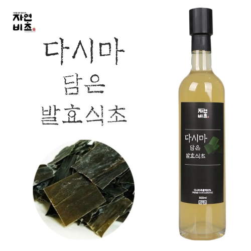 들산초 자연비초 다시마담은 발효식초 500ml (1개)_이미지