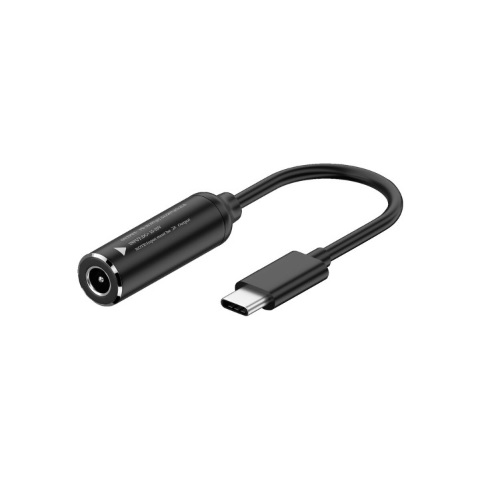 라이트컴 COMS JA238 DC 5.5x2.1 to Type C 젠더 (0.15m)_이미지