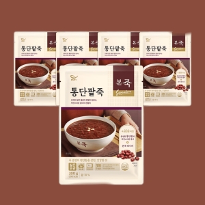 본죽 통단팥죽 200g (5개)_이미지