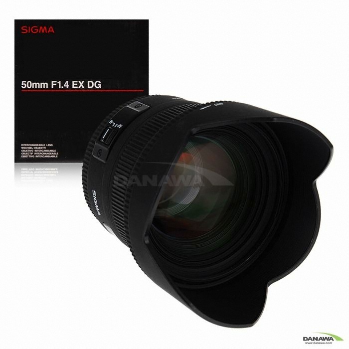 SIGMA 50mm F1.4 EX DG HSM 캐논 EF용 (중고품)_이미지