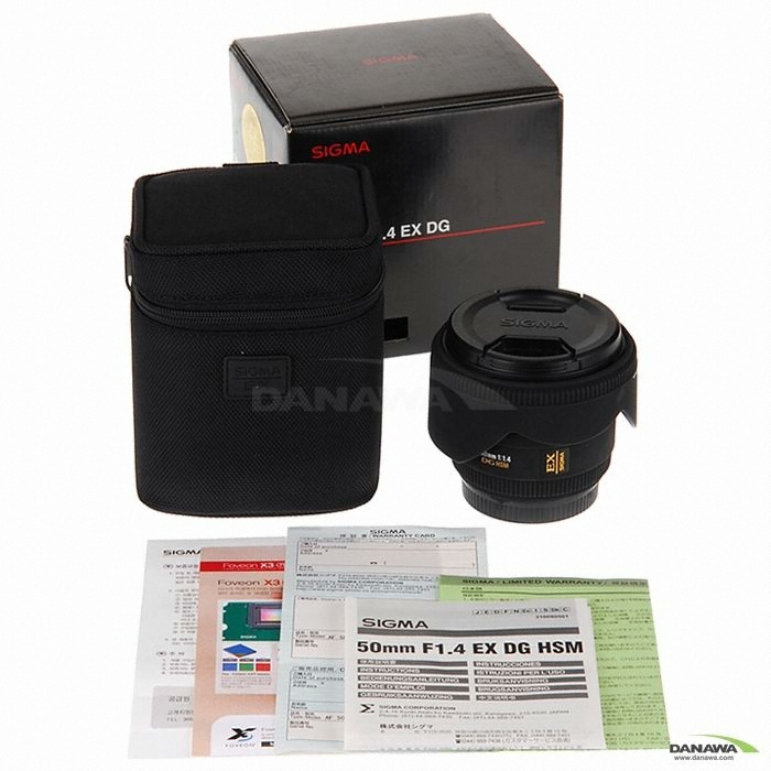 SIGMA 50mm F1.4 EX DG HSM 캐논 EF용 (중고품)_이미지
