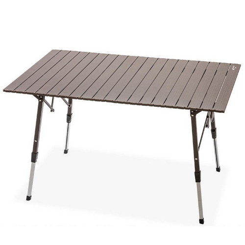코베아 접이식 캠핑 롤테이블 다크 브라운
