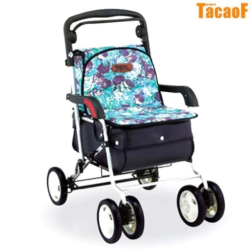 코와 어르신 노인 성인용보행기 300 실버카 할머니 보조 유모차