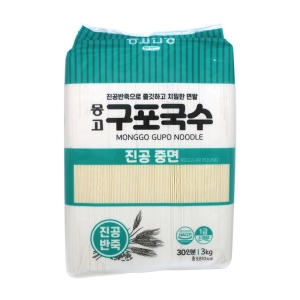 몽고식품 마산몽고 구포국수 중면 3kg (6개)_이미지