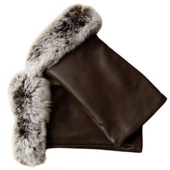 천연 가죽 렉스털 핸드워머_이미지