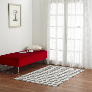 엠에이치앤코 모던하우스 서클 베이지 러그 (180x120cm)