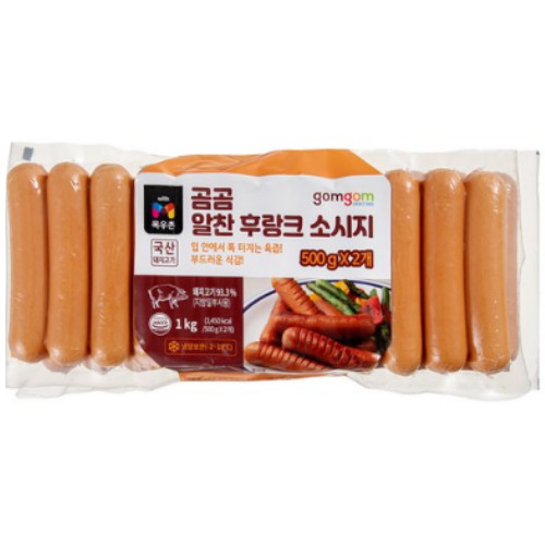 곰곰 알찬 후랑크소시지 500g (2개)_이미지