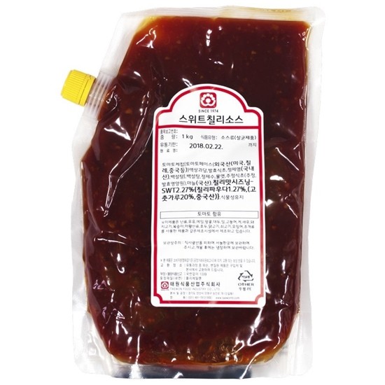 태원식품산업 스위트 칠리소스 1kg (1개)_이미지